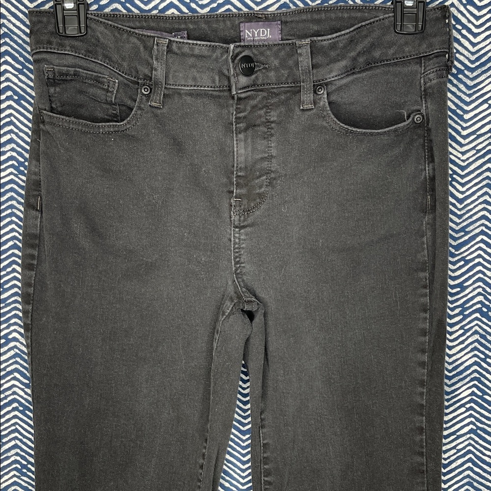 NYDJ Women's Black Marilyn Straight Leg Jeans 2pair Bundle LiftXtuck Features